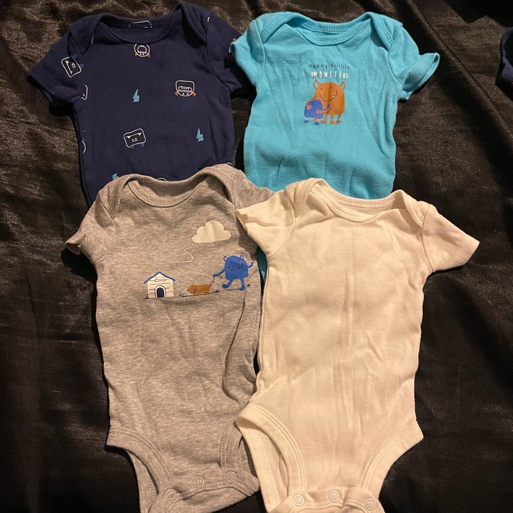 Carters Onesies - Monsters 👾
